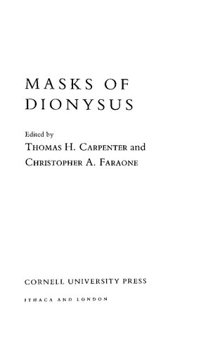 Masks of Dionysus