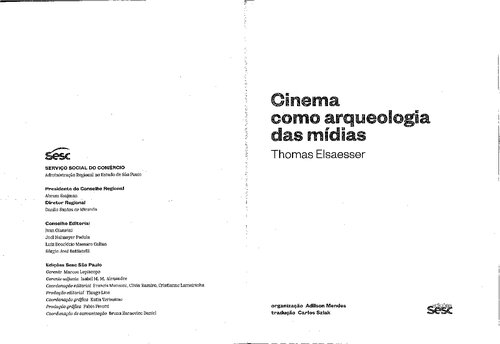 Cinema como Arqueologia das Mídias