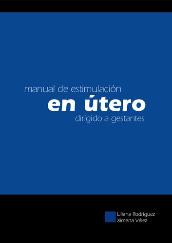 Manual de estimulación en útero dirigido a gestantes
