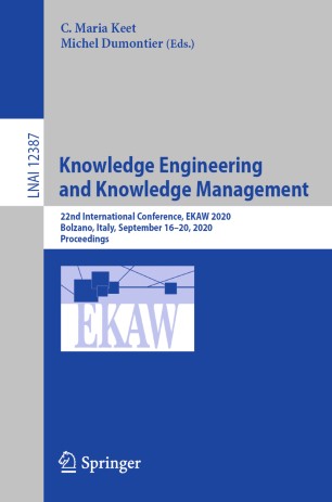 Knowledge Engineering and Knowledge Management: 22nd International Conference, EKAW 2020, Bolzano, Italy, September 16–20, 2020, Proceedings