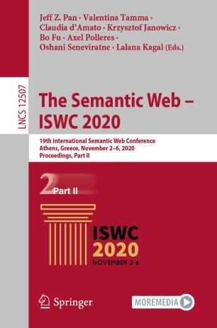 The Semantic Web – ISWC 2020: 19th International Semantic Web Conference, Athens, Greece, November 2–6, 2020, Proceedings, Part II