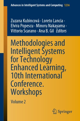 Methodologies and Intelligent Systems for Technology Enhanced Learning, 10th International Conference. Workshops: Volume 2