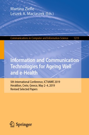 Information and Communication Technologies for Ageing Well and e-Health: 5th International Conference, ICT4AWE 2019, Heraklion, Crete, Greece, May 2–4, 2019, Revised Selected Papers