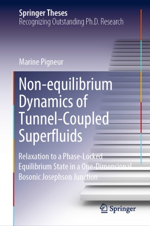 Non-equilibrium Dynamics of Tunnel-Coupled Superfluids: Relaxation to a Phase-Locked Equilibrium State in a One-Dimensional Bosonic Josephson Junction