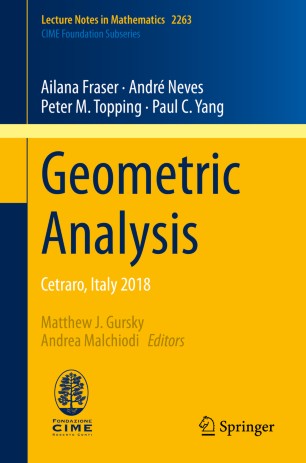 Geometric Analysis : Cetraro, Italy 2018