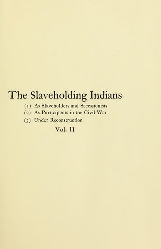 The American Indian as Participant in the Civil War
