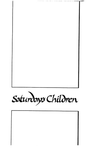 Saturday's children : poems of work