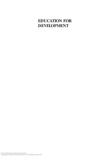 Education for development : lessons from East Asia for Bangladesh