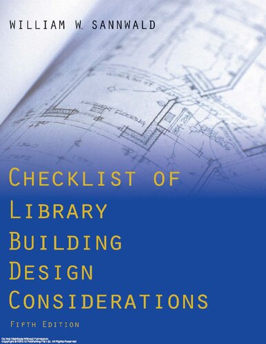 Checklist of library building design considerations