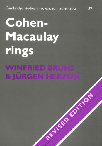 Cohen-Macaulay rings