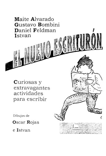 El Nuevo escriturón: curiosas y extravagantes actividades para escribir