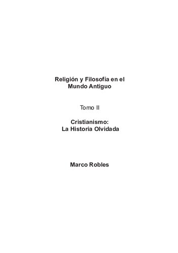 Religion Y Filosofia En El Mundo Antiguo