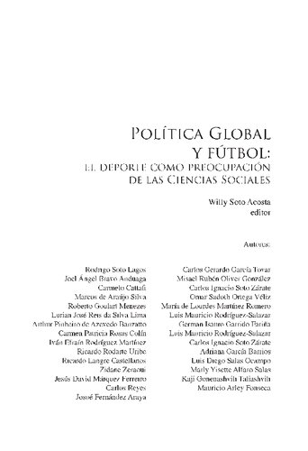 Politica Global Y Futbol