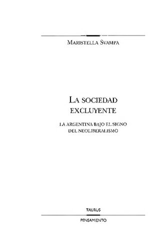 La Sociedad Excluyente