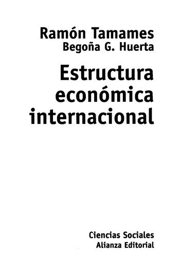Estructura Economica Internacional