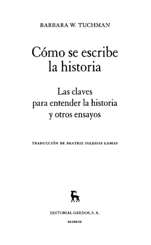 Como Se Escribe La Historia