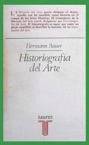Historiografia Del Arte