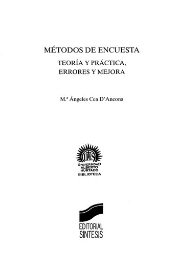 Metodos De Encuesta