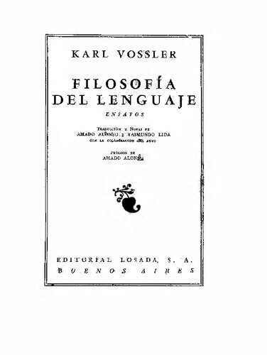 Filosofia Del Lenguaje