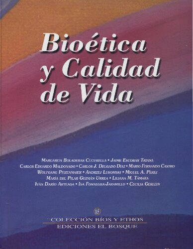 Bioetica Y Calidad De Vida