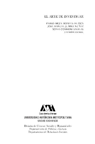 El Arte De Investigar