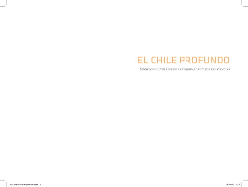 El Chile Profundo