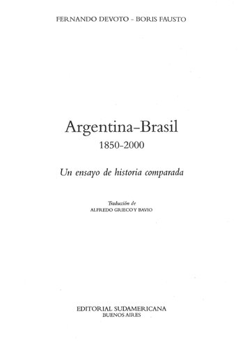 Argentina Brasil 1850