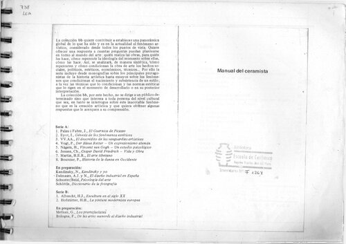 Manual del ceramista