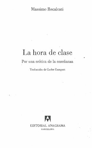 La hora de clase