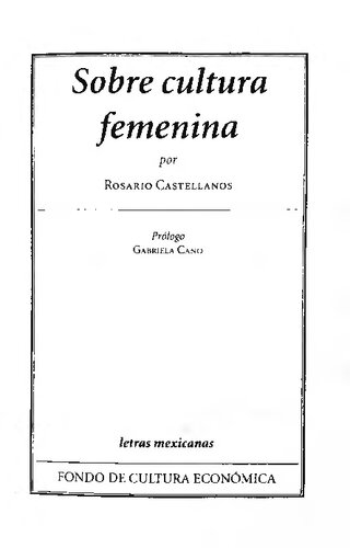 Sobre Cultura Femenina