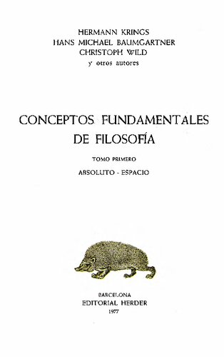 Conceptos Fundamentales De Filosofia