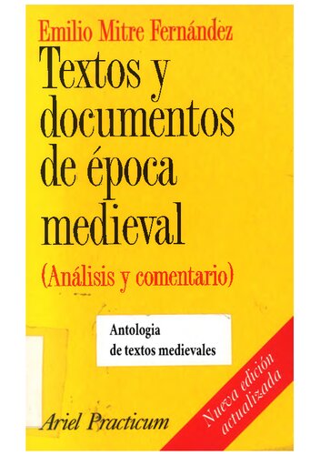 Textos Y Documentos De La Epoca Medieval