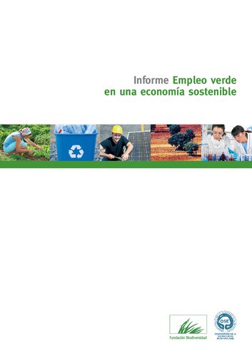 Empleo Verde En Una Economia Sostenible