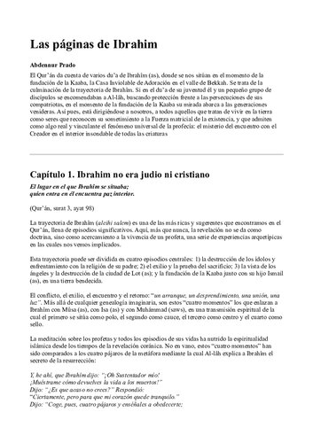 Las Paginas De Ibrahim