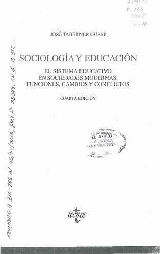 Sociología y educación