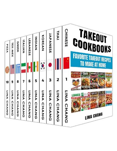 Takeout Cookbooks Box Set 10 books in 1!