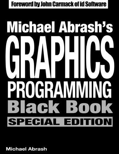 Michael Abrash's Graphics Programming Black Book (Special Edition)