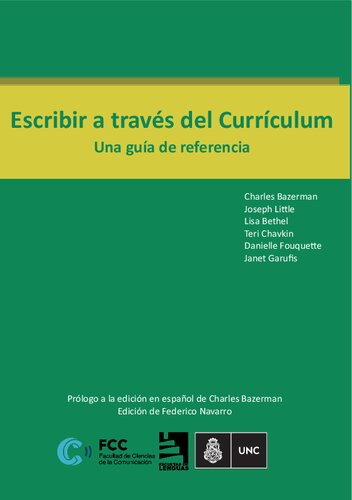Escribir A Traves Del Curriculum