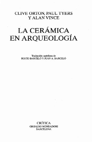 La Ceamica En Arqueologia