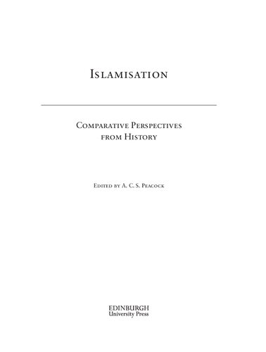 Islamisation: Comparative Perspectives from History