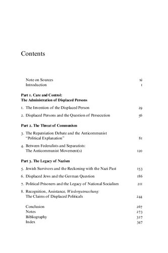 Between National Socialism and Soviet Communism: Displaced Persons in Postwar Germany