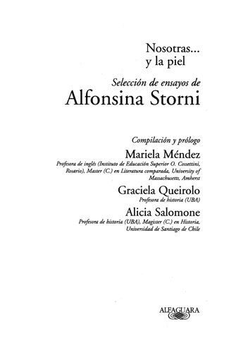 Nosotras Y La Piel