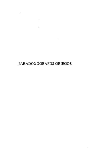 Paradoxografos Griegos