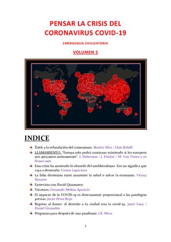 Pensar La Crisis Del Coronavirus Covid