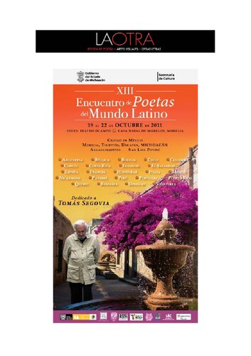 Poetas Del Mundo Latino 2011