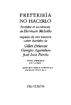 Preferiria No Hacerlo