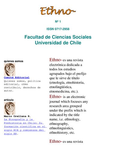 Revista Ethno 1