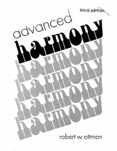 Advanced Harmony: Theory and Practice