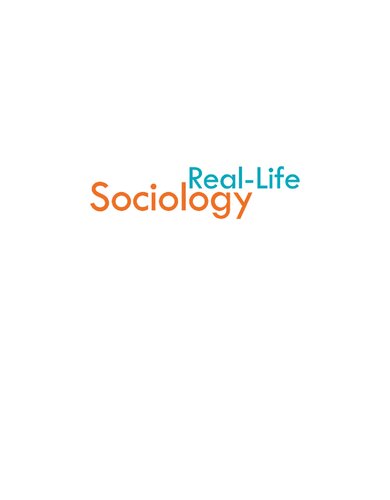 Real-Life Sociology: A Canadian Approach