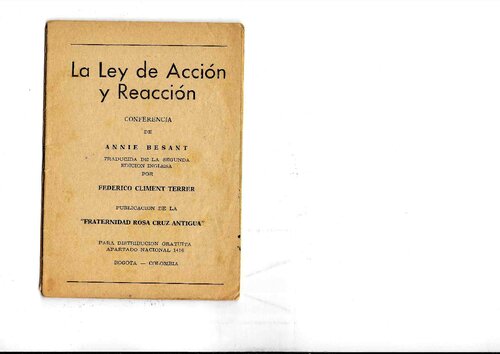 La Ley de Acción y Reacción